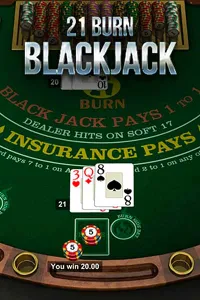 Coolcat Casino 21 Burn Blackjack